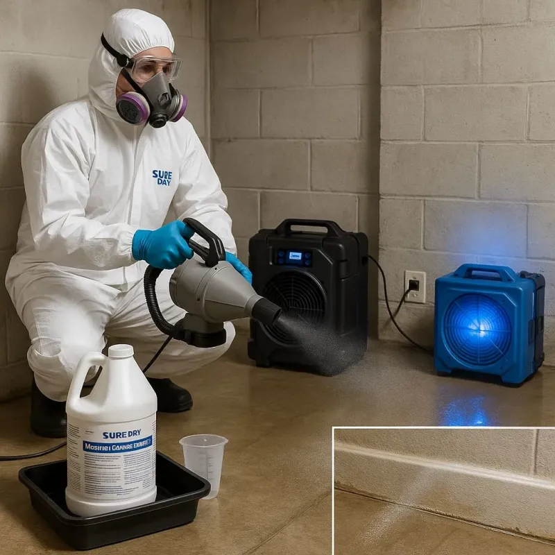 Sanitization and Odor Removal process in Cleona, PA