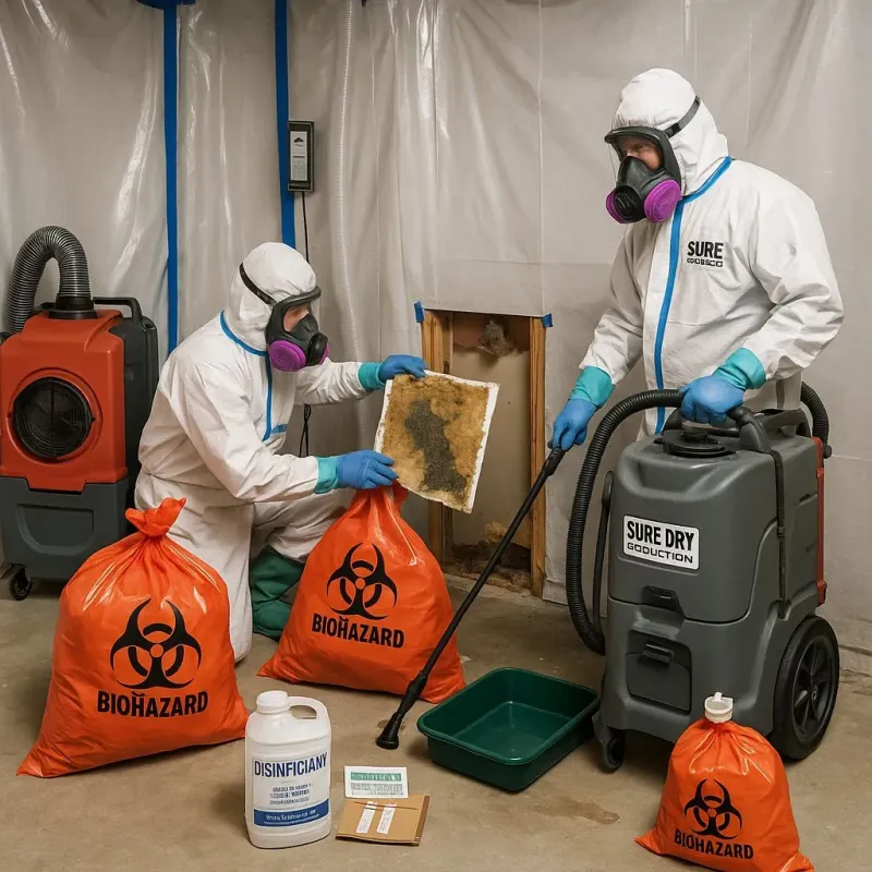 Contaminated Water Handling Protocols process in Cleona, PA