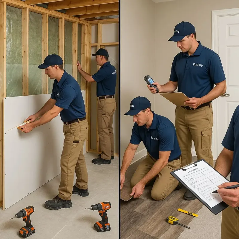 Repairs and Reconstruction process in Cleona, PA