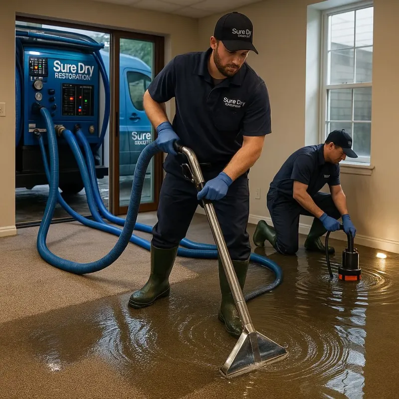 Water Extraction and Removal process in Cleona, PA